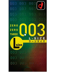 オカモト OKAMOTO オカモト ゼロゼロスリー 003 Lサイズ 10コ入 コンドーム