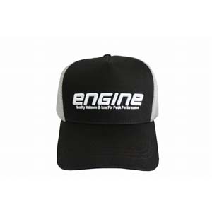 エンジン ENGINE エンジン ベーシック 3D ロゴキャップ ブラック