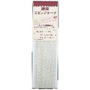 日本紐釦貿易 Nippon Chuko NBK 綿麻スタンプテープ 巾25mm×2m BNS25 日本紐釦貿易