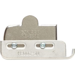 日本紐釦貿易 Nippon Chuko NBK 2WAY 強力マグネット定規 薄地 厚地 対応 5×3cm シルバー NI-02424 日本紐釦貿易