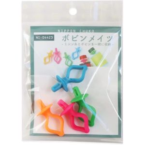 日本紐釦貿易 Nippon Chuko NBK ボビンメイツ4色 マルチカラー NI-04423 日本紐釦貿易