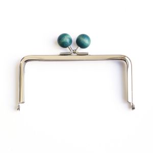 日本紐釦貿易 Nippon Chuko NBK からふる木玉口金 角型 コバルトブルー TYK2S-CB 日本紐釦貿易