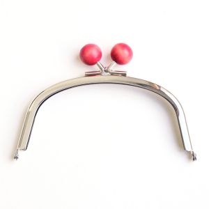 日本紐釦貿易 Nippon Chuko NBK からふる木玉口金 くし型 ピンク TYK3S-P 日本紐釦貿易