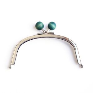 日本紐釦貿易 Nippon Chuko NBK からふる木玉口金 くし型 コバルトブルー TYK3S-CB 日本紐釦貿易