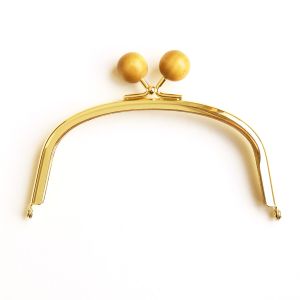 日本紐釦貿易 Nippon Chuko NBK からふる木玉口金 G くし型 イエロー TYK3G-Y 日本紐釦貿易