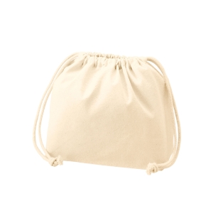 日本紐釦貿易 Nippon Chuko NBK コットンポーチ 巾着 Sサイズ ナチュラル ES320 日本紐釦貿易