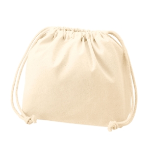 日本紐釦貿易 Nippon Chuko NBK コットンポーチ 巾着 Mサイズナチュラル ES321 日本紐釦貿易