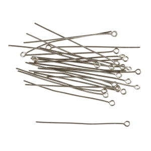 日本紐釦貿易 Nippon Chuko NBK 9ピン 0.7×40mm 約63本入 シルバー A12-39 日本紐釦貿易