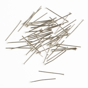 日本紐釦貿易 Nippon Chuko NBK Tピン 0.7×20mm 約135本入 シルバー A12-93 日本紐釦貿易