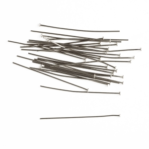 日本紐釦貿易 Nippon Chuko NBK Tピン 0.7×40mm 約70本入 シルバー A12-99 日本紐釦貿易