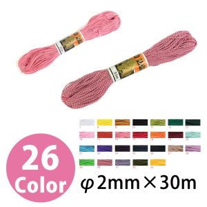 日本紐釦貿易 Nippon Chuko NBK 人八紐 細 30m巻き 桃色 SG8-14-30M 日本紐釦貿易