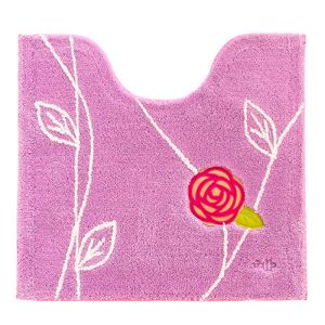 オカ OKA オカ エトフトリア トイレマット 60×55cm パープル