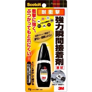 スリーエム 3M スリーエム 3M 7006 スコッチ 強力瞬間接着剤 耐衝撃