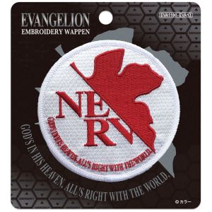 いろはism いろはism エヴァンゲリオン EVANGELION ワッペン ネルフマーク 白 EVA1100 EVA13