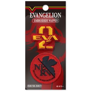 いろはism いろはism エヴァンゲリオン EVANGELION ワッペン アスカカラー&2号機 EVA1100 EVA17