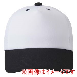 デサント DESCENTE デサント DB5SCP02M フロントパネルキャップ ホワイトxブラック L