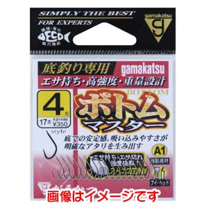 がまかつ Gamakatsu がまかつ A1 ボトムマスター 白 10号 68-389