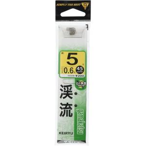 がまかつ Gamakatsu がまかつ 糸付 渓流 茶 5号 ハリス 0.6 11-012