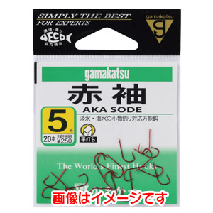 がまかつ Gamakatsu がまかつ 袖 赤 6号 12-001