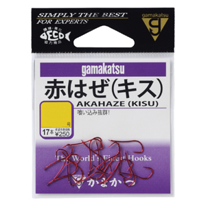 がまかつ Gamakatsu がまかつ 赤ハゼ キス 7号 12-205
