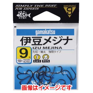 がまかつ Gamakatsu がまかつ 伊豆メジナ 黒 12号 12-212