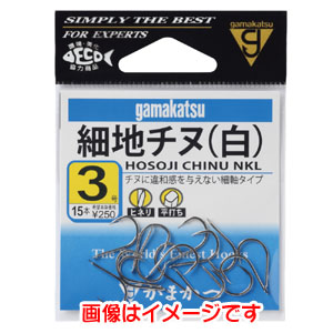 がまかつ Gamakatsu がまかつ 細地チヌ 白 2号 12-275