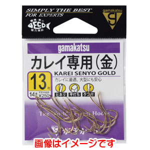 がまかつ Gamakatsu がまかつ カレイ専用 金 12号 12-303