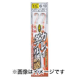 がまかつ Gamakatsu がまかつ カレイダブル誘惑仕掛 15号 ハリス 6 K-141