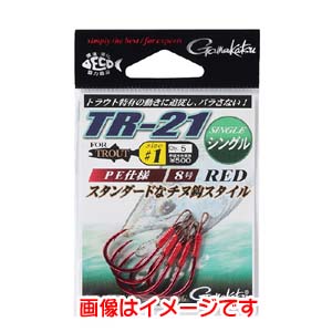 がまかつ Gamakatsu がまかつ TR-21 シングル フックサイズ 6 67-510
