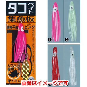 がまかつ Gamakatsu がまかつ タコベイト集魚板 3 赤 19-236