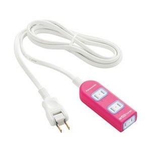 パナソニック Panasonic パナソニック WHA2523NKP ザ タップX 3コ口 2m ピンク Panasonic