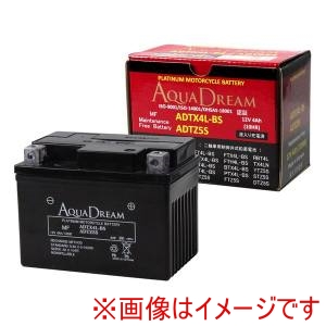 AQUA DREAM AQUA DREAM AD-ADTX4L/Z5S バイク用バッテリー PLATINUM Motorcycle Battery メーカー直送 代引不可 北海道沖縄離島不可