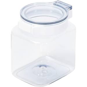 パール金属 パール金属 上から中身が見える ワンプッシュキャニスター 1.1L HB-6791