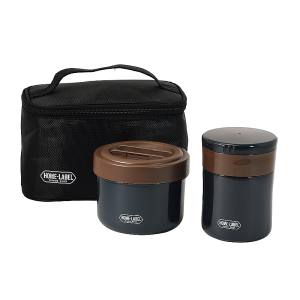 パール金属 Pearl パール金属 ホームレーベル 麺の弁当箱 つゆポット ネイビー DC-6066