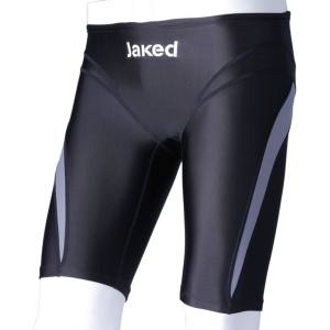 ジャケッド JAKED ジャケッド Fina承認 JAKED J‐ELASTICO ST ハーフスパッツ メンズ ボーイズ 競泳用水着 グレー 820041 サイズ 120
