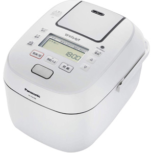 パナソニック Panasonic パナソニック Panasonic SR-PW109-W ホワイト 可変圧力IHジャー炊飯器 Wおどり炊き 5.5合炊き