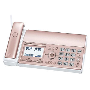 パナソニック Panasonic パナソニック Panasonic KX-PD550DL-N デジタルコードレス普通紙ファクス 子機1台付き ピンクゴールド