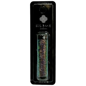 ルシアン LECIEN cosmo ルシアン にしきいと ラメ 発泡水 たすき撚り 刺しゅう糸 20m巻 Col.102 螺細 らでん No.77 CS77-102 cosmo