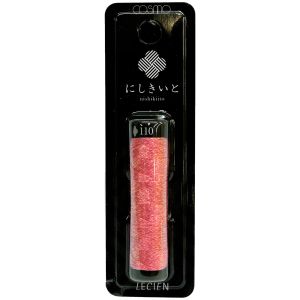 ルシアン LECIEN cosmo ルシアン にしきいと ラメ 発泡水 たすき撚り 刺しゅう糸 20m巻 Col.110 桜桃 さくらんぼ No.77 CS77-110 cosmo