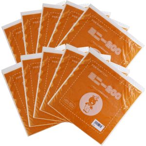 サンフェルト サンフェルト 手芸用 教材用 フェルト ミニー200 10枚入 横200mm×縦200mm ＃370 オレンジ MBON20 370