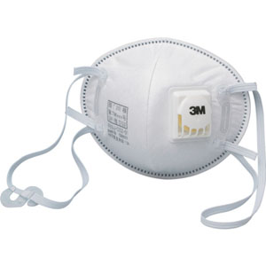 スリーエム 3M スリーエム 3M 8955JH DS2 使い捨て式防じんマスク 排気弁付き フック式 10枚入