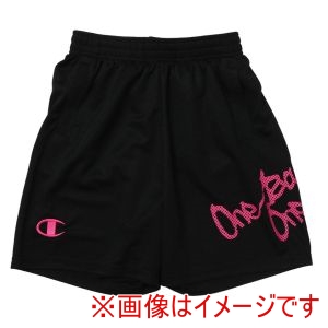 チャンピオン Champion チャンピオン CK-ZB524 SHORTS ブラックXピンク 130
