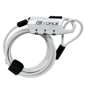 フォース FORCE フォース ミニロック ストレートワイヤー 180cm ホワイト 80022 FORCE