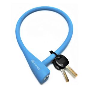 フォース FORCE フォース シリコンロック 60cm キータイプ ターコイズブルー 80003 FORCE