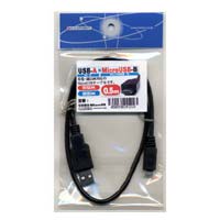 NB USBケーブル Aオス-microUSBオス 50cm USB2-Micro05(ブラック)
