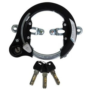 ジェイ＆シー J&C ジェイ＆シー J&C 後輪錠 ディンプル 13mm ブラック JC-036CLB