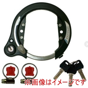 ジェイ＆シー J&C J&C JC-055LA-A ディンプルキー 大型リングロック ブラック