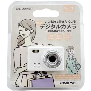 SAC SAC SMC01-WH ミニデジタルカメラ