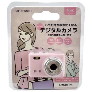 SAC SAC SMC01-PK ミニデジタルカメラ