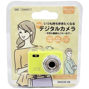 SAC SAC SMC01-YE ミニデジタルカメラ